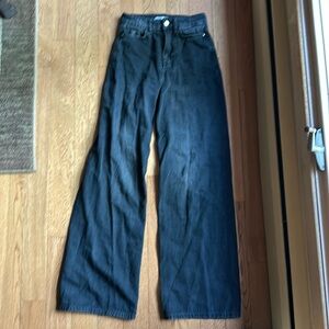Zara size 0 Wide leg jeans